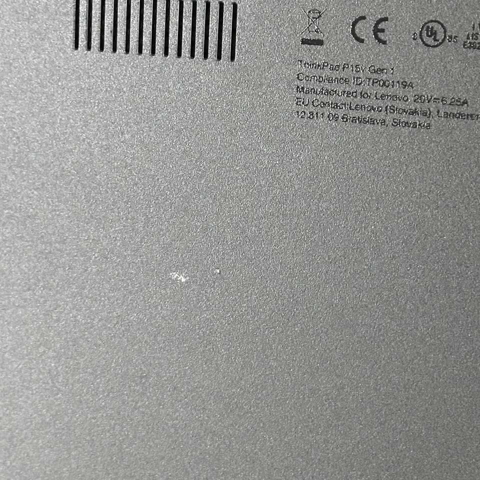 Lenovo ThinkPad P15v Gen 1 Computers 256GB 16GB Used - Good
