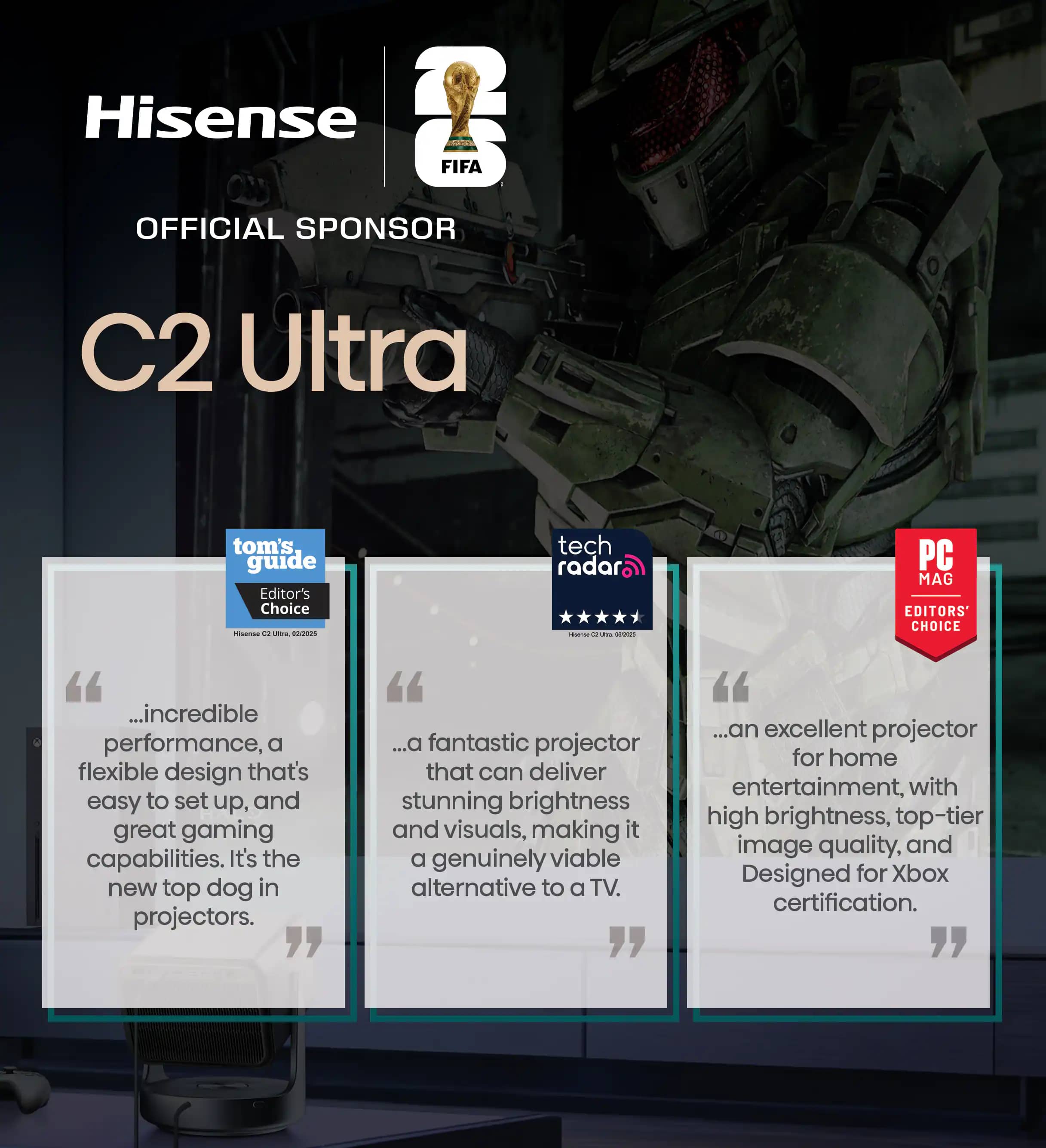 Hisense C2 Ultra Projectors New