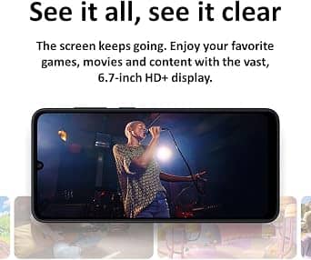 Samsung Galaxy A05 Cell Phones Silver 64GB Unlocked New