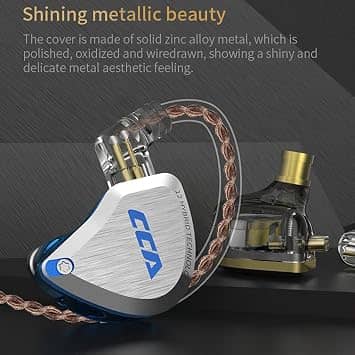 CCA C12 Headphones & Earbuds Blue New