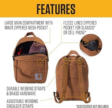 Carhartt Classic Mini Backpack Women's bags Blue New