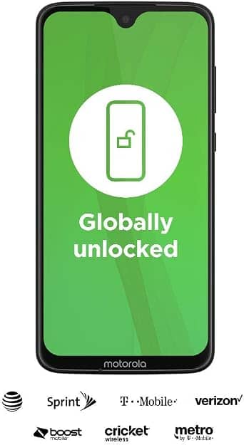 Motorola Moto G7 Cell Phones Black 64GB AT&T New