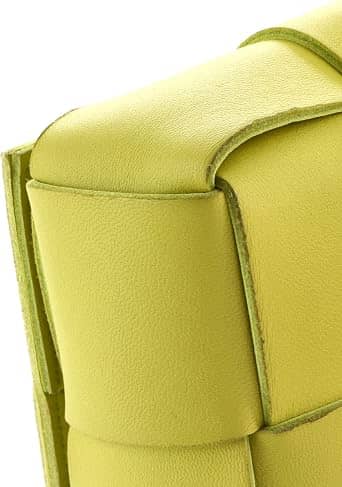 Bottega Veneta Cassette Belt Bag Women's bags Green Calfskin Maxi Used - Very Good