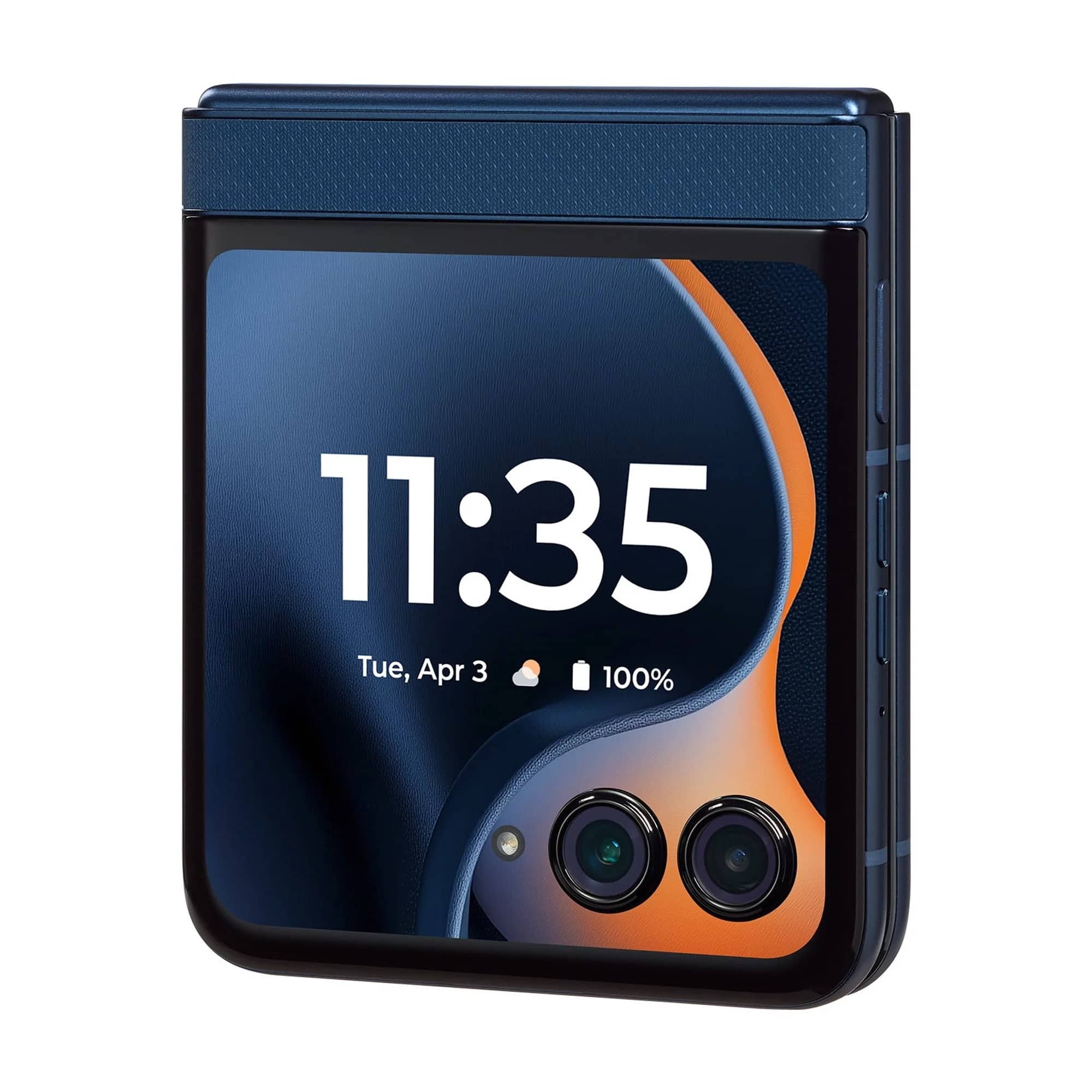 Motorola Moto razr 2025 5G Cell Phones Blue 256GB Straight Talk New