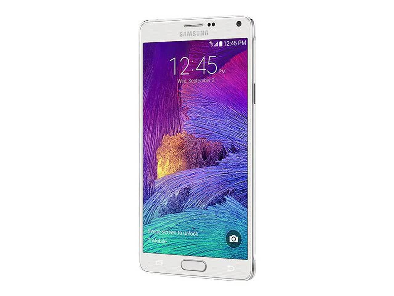 Samsung Galaxy Note 4 Cell Phones White 32GB Unlocked New
