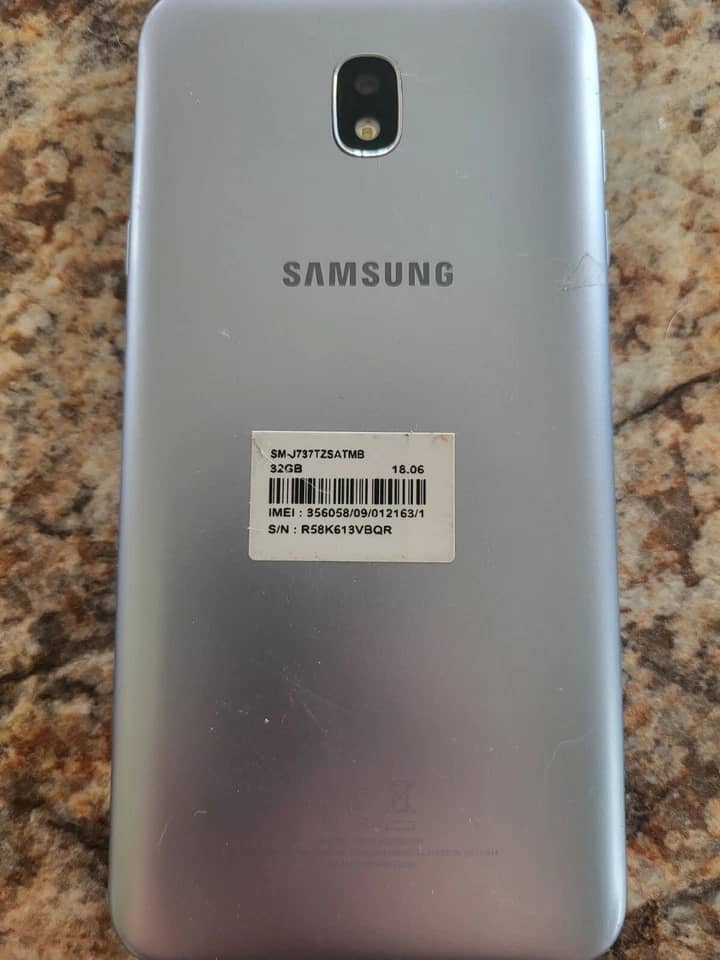 Samsung Galaxy J7 Cell Phones Silver 32GB T-Mobile Refurbished - Excellent