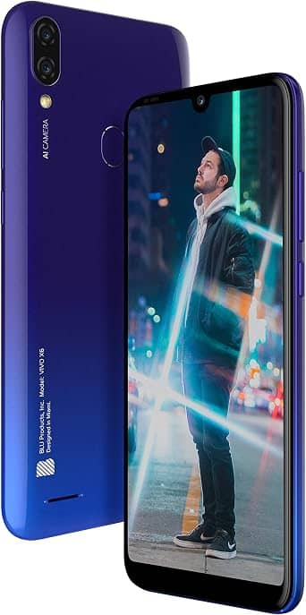 BLU Vivo X6 Cell Phones Black 64GB Unlocked New