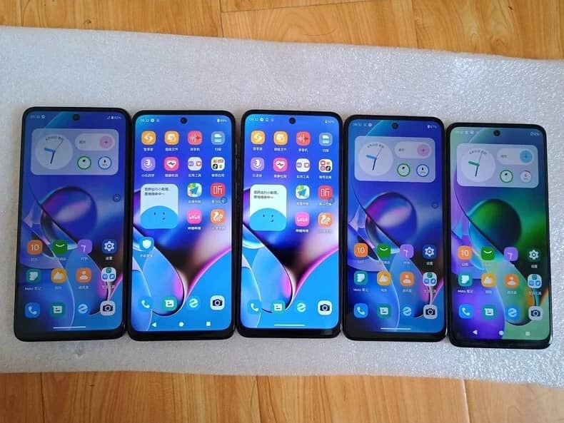 Motorola Moto G54 Cell Phones Blue 128GB Unlocked New