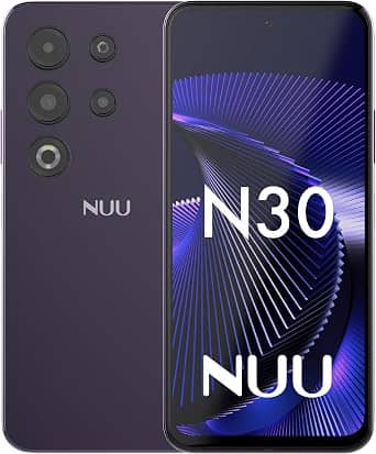 NUU N30 Cell Phones Purple 128GB Unlocked New