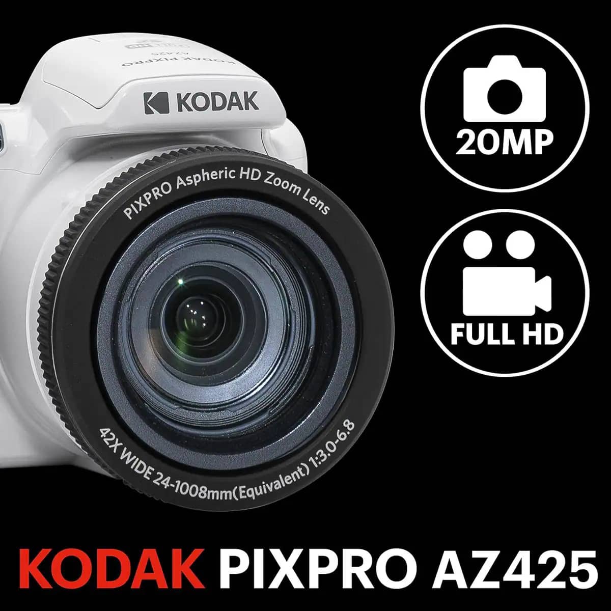Kodak PIXPRO AZ425 Digital Cameras Red Body Only New
