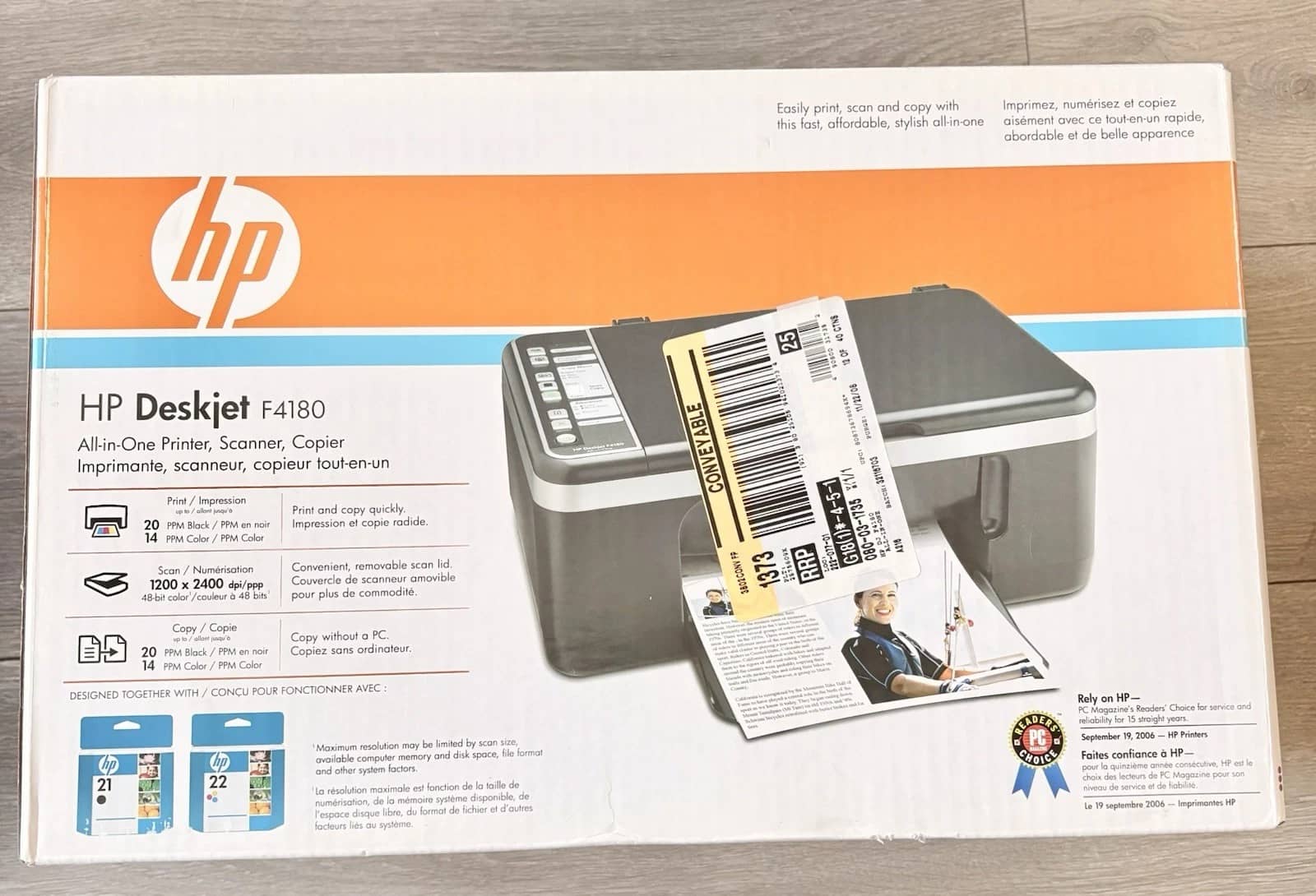 HP Deskjet F4180 Printers New