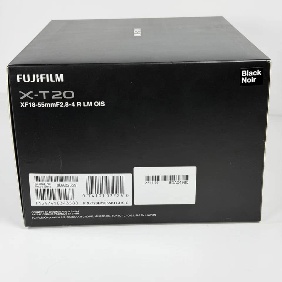 Fujifilm X-T20 Digital Cameras Silver Body Only New