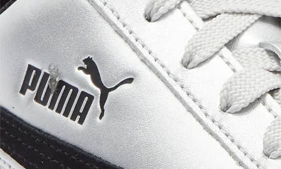 Puma SPEEDCAT METALLIC Sneaker Silver/Black 7.5 New