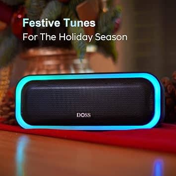DOSS Soundbox Pro Portable Bluetooth Speakers Black New
