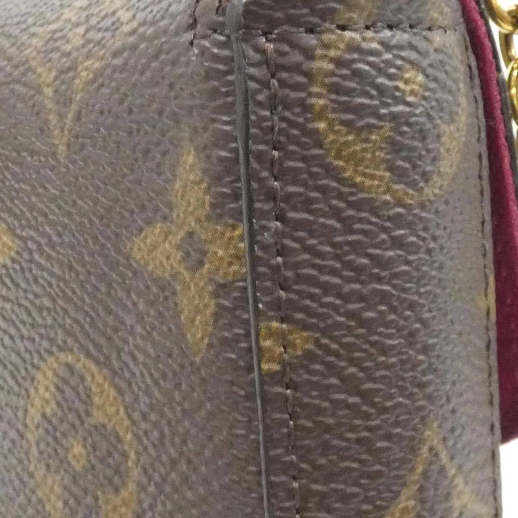 Louis Vuitton Felicie Pochette Women's bags Rose Epi Leather New