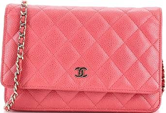 Chanel Wallet on Chain Women's bags Classic Pink Leather Unspecified Gold New