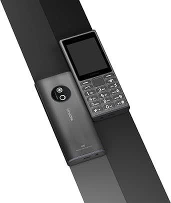 Nokia 110 4G (2024) Cell Phones Gray 32GB Unlocked New