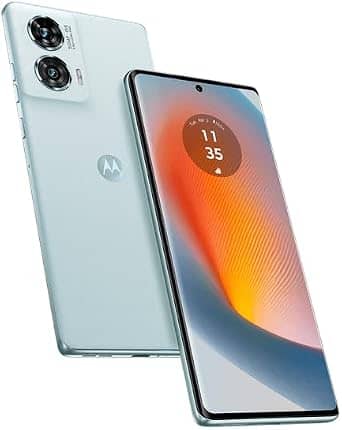 Motorola Moto Edge 50 Fusion Cell Phones Blue 256GB Unlocked New