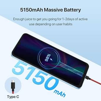 UMIDIGI F3S Cell Phones Blue 128GB Unlocked New