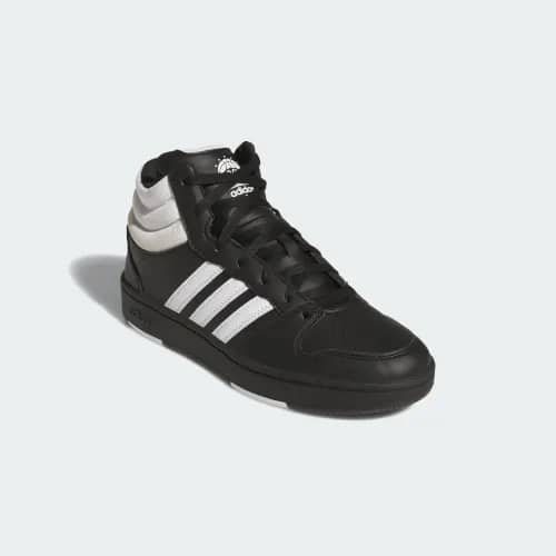 Adidas Hoops Mid Classic Sneaker White Full Size Run New