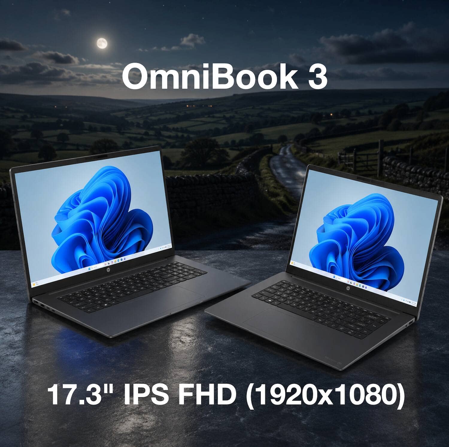 HP Laptop 17.3 Computers 1TB 64GB New