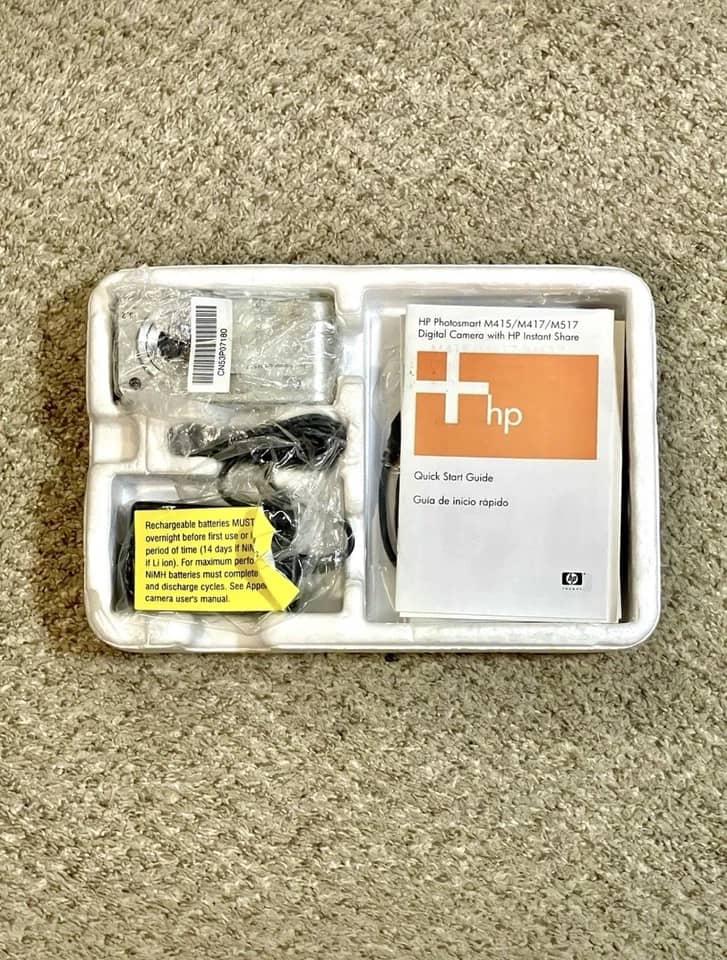 HP Photosmart M517 Digital Cameras Silver Used - Good
