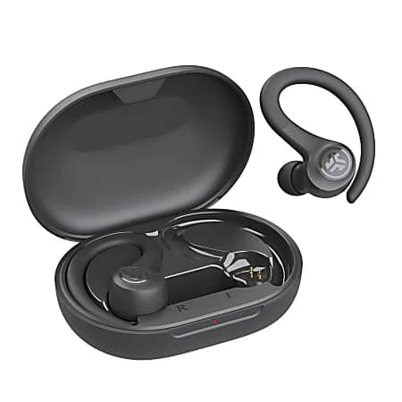 JLab EBGAIRSPRTRBLK124 Headphones & Earbuds Gray New