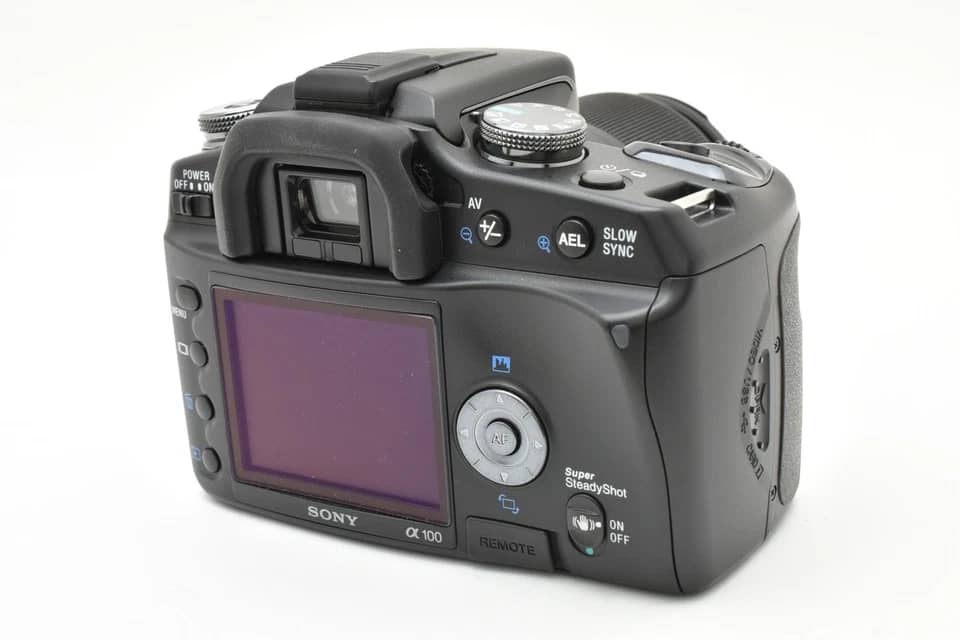 Sony Alpha 100 Digital Cameras Black Body Only New
