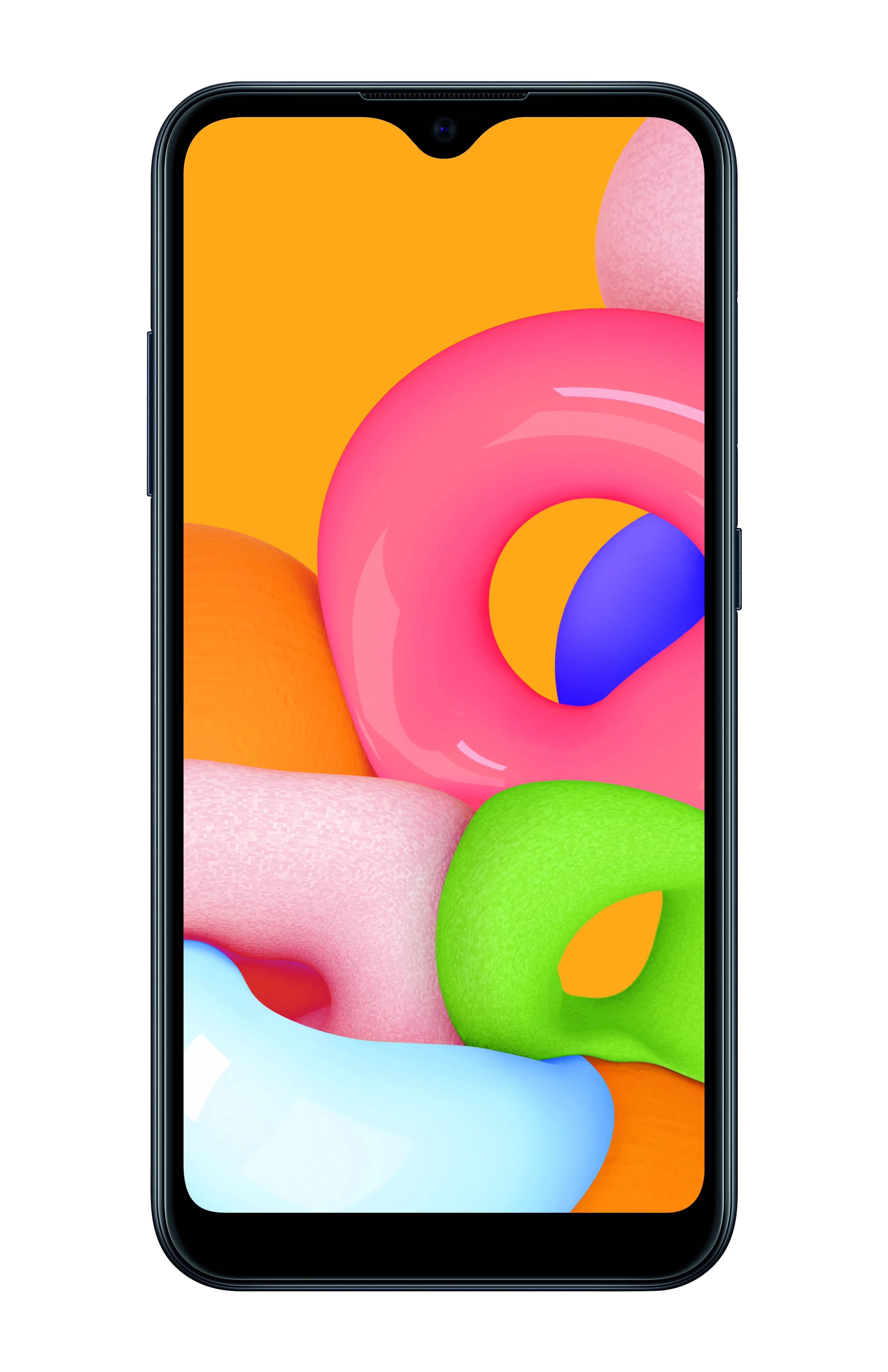 Samsung Galaxy A01 Cell Phones Black 16GB Total Wireless New