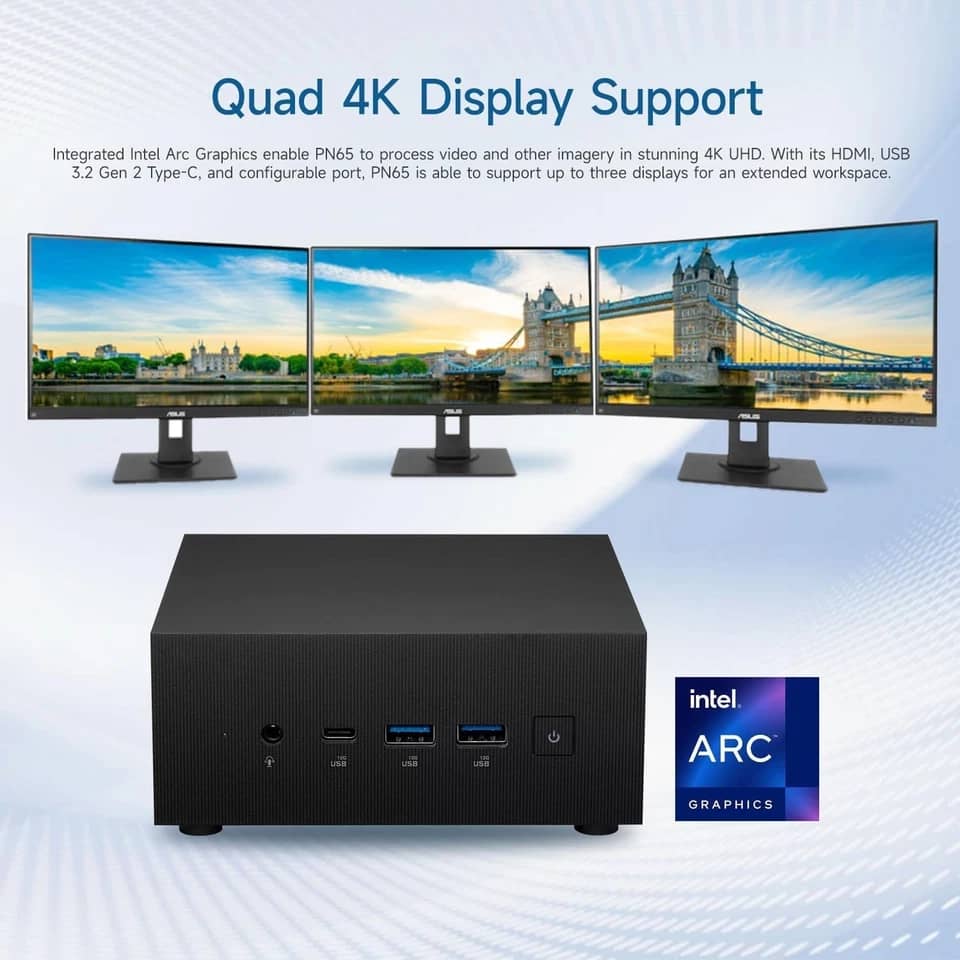 ASUS ExpertCenter PN65 Computers 512GB 16GB New