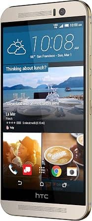 HTC One M9 Cell Phones Gold 32GB Unlocked New