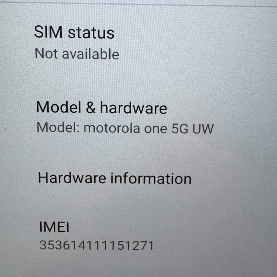 Motorola edge+ 5G UW Cell Phones White 512GB Unlocked Refurbished - Excellent