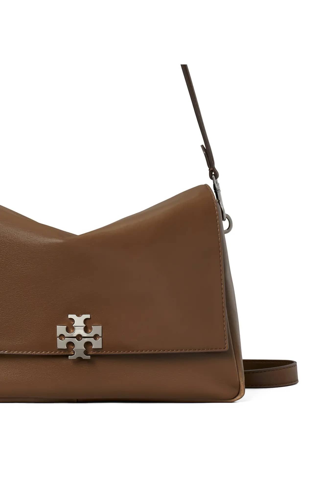 Tory Burch Charlie Shoulder Bag Women's bags Green Leather New