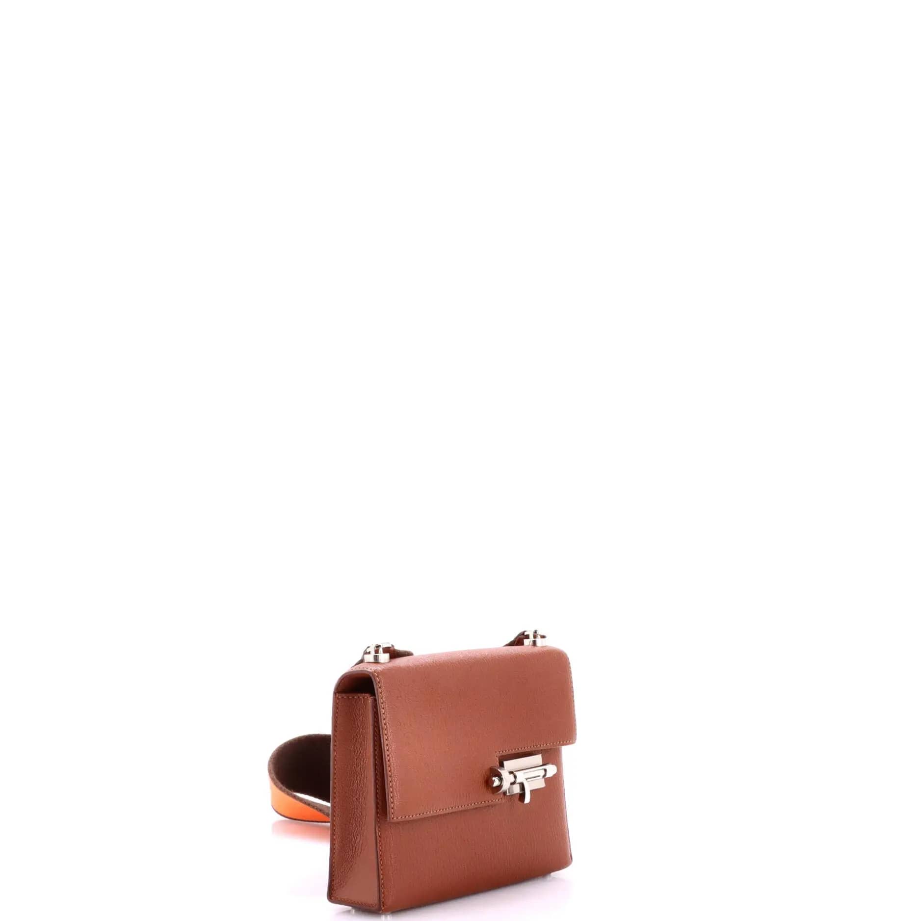 Hermès Verrou Shoulder Bag Women's bags 23 Blue Epsom Gold New