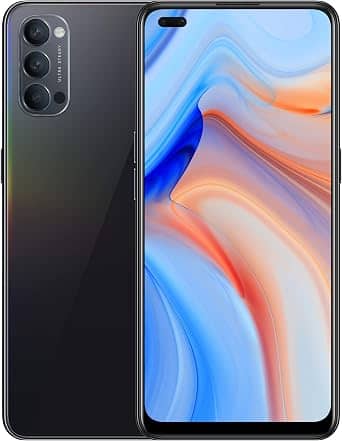 OPPO Reno4 5G Cell Phones Black 128GB Unlocked New