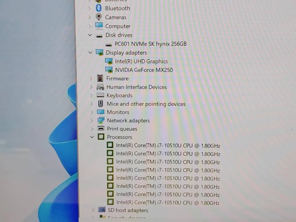 Dell Vostro 5391 Computers 128GB 8GB Used - Good