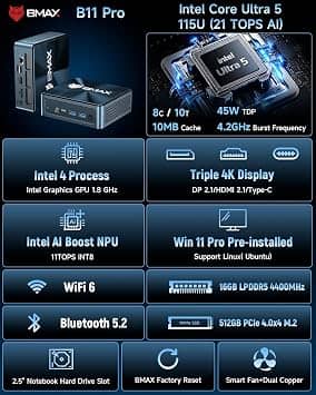 Bmax B11 Pro Computers New
