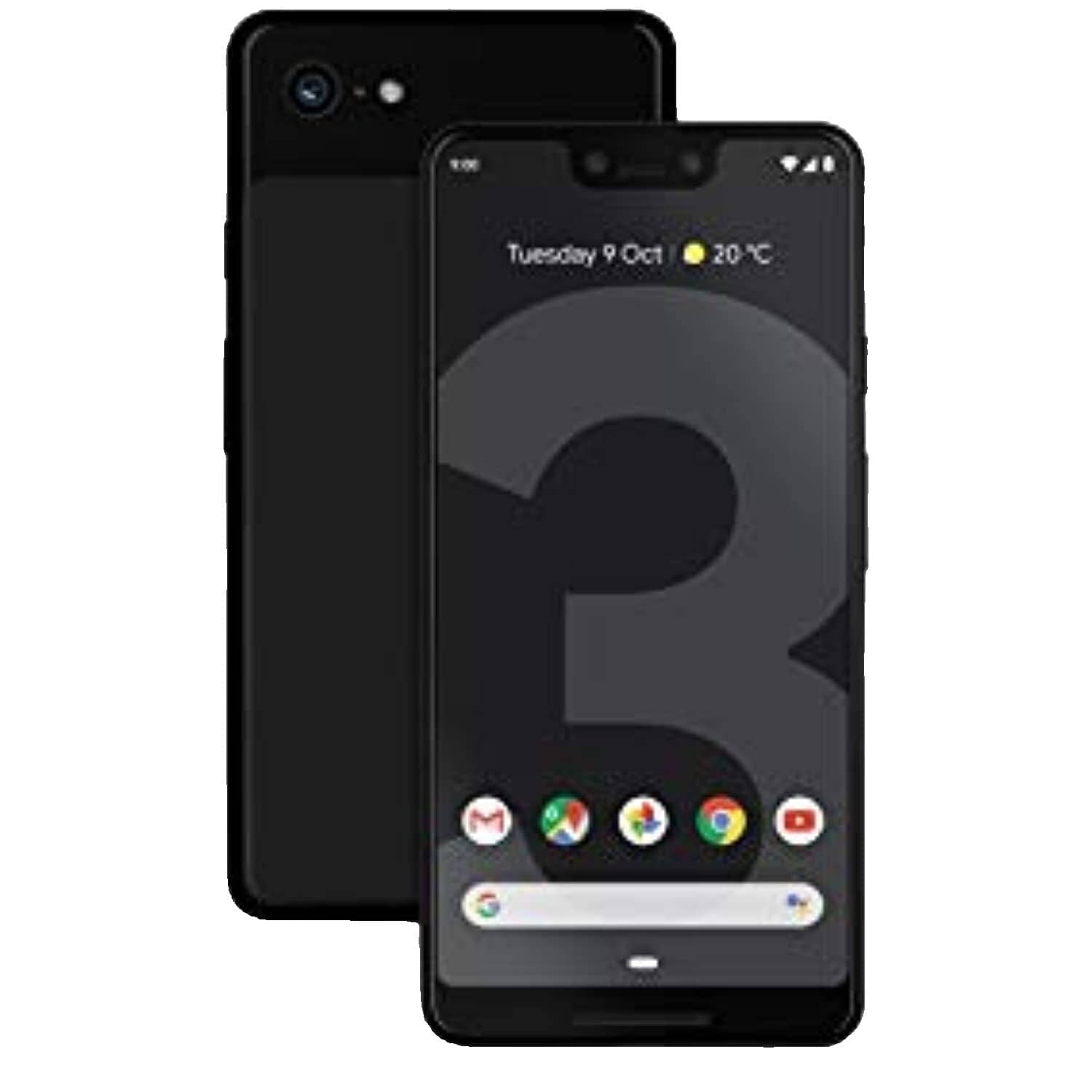 Google Pixel 3 Cell Phones Black 64GB Unlocked New
