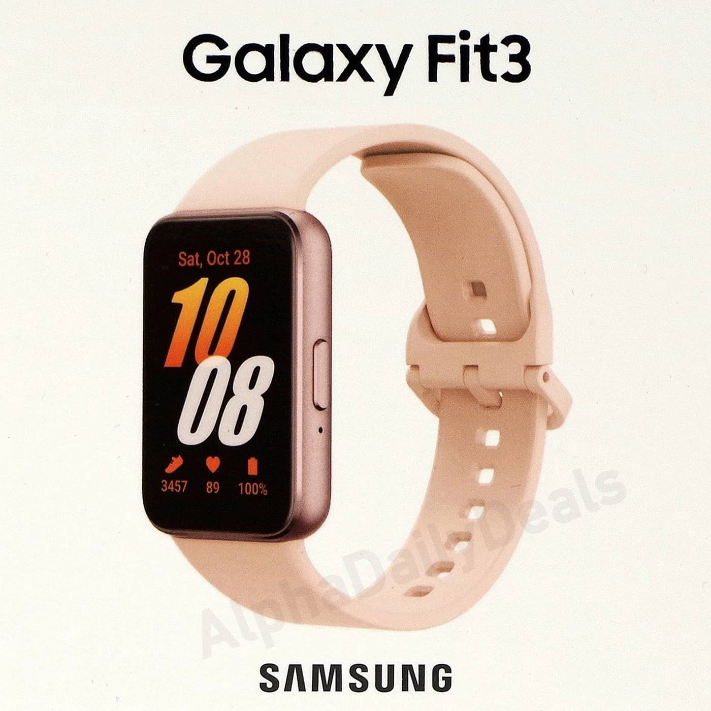 Samsung Samsung Galaxy FIT 3 Smartwatches Gray 40mm New