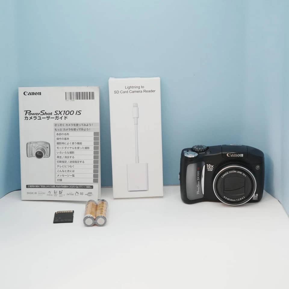 Canon PowerShot SX100IS Digital Cameras Silver New