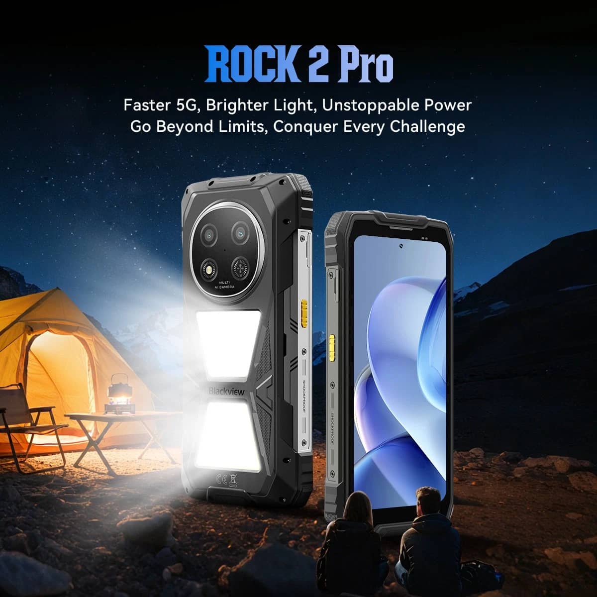 Blackview Rock 2 Pro Cell Phones 256GB T-Mobile New