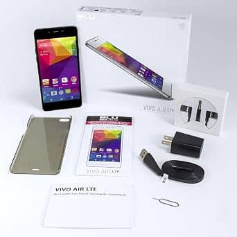BLU Vivo Air Cell Phones Black 16GB T-Mobile New