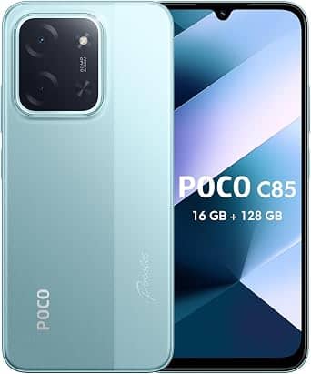 Xiaomi Poco C85 Cell Phones Green 128GB Unlocked New