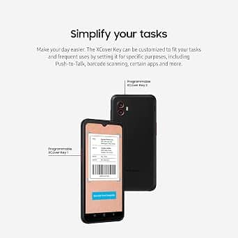 Samsung Xcover PRO Cell Phones Black 64GB Unlocked New
