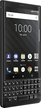 BlackBerry KEY2 Silver Cell Phones 64GB Unlocked New