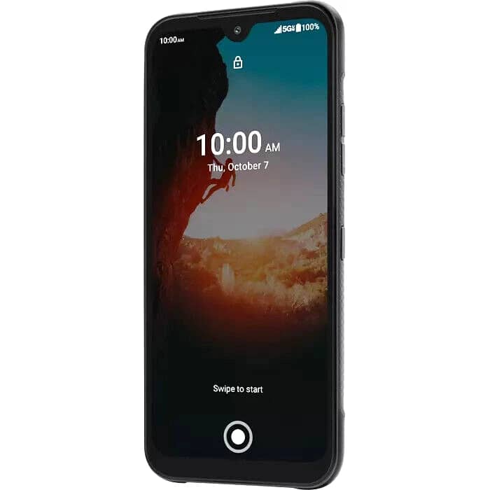 Kyocera DuraSport 5G UW Cell Phones Black 64GB Verizon Refurbished - Excellent