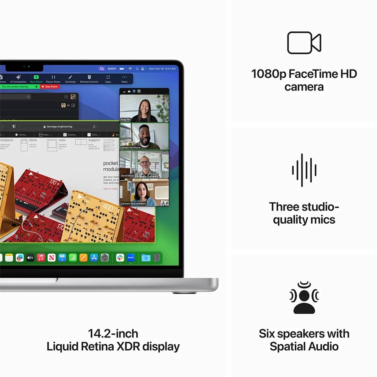 Apple MacBook Pro 14-inch M3 Pro Computers 1TB 18GB Refurbished - Excellent