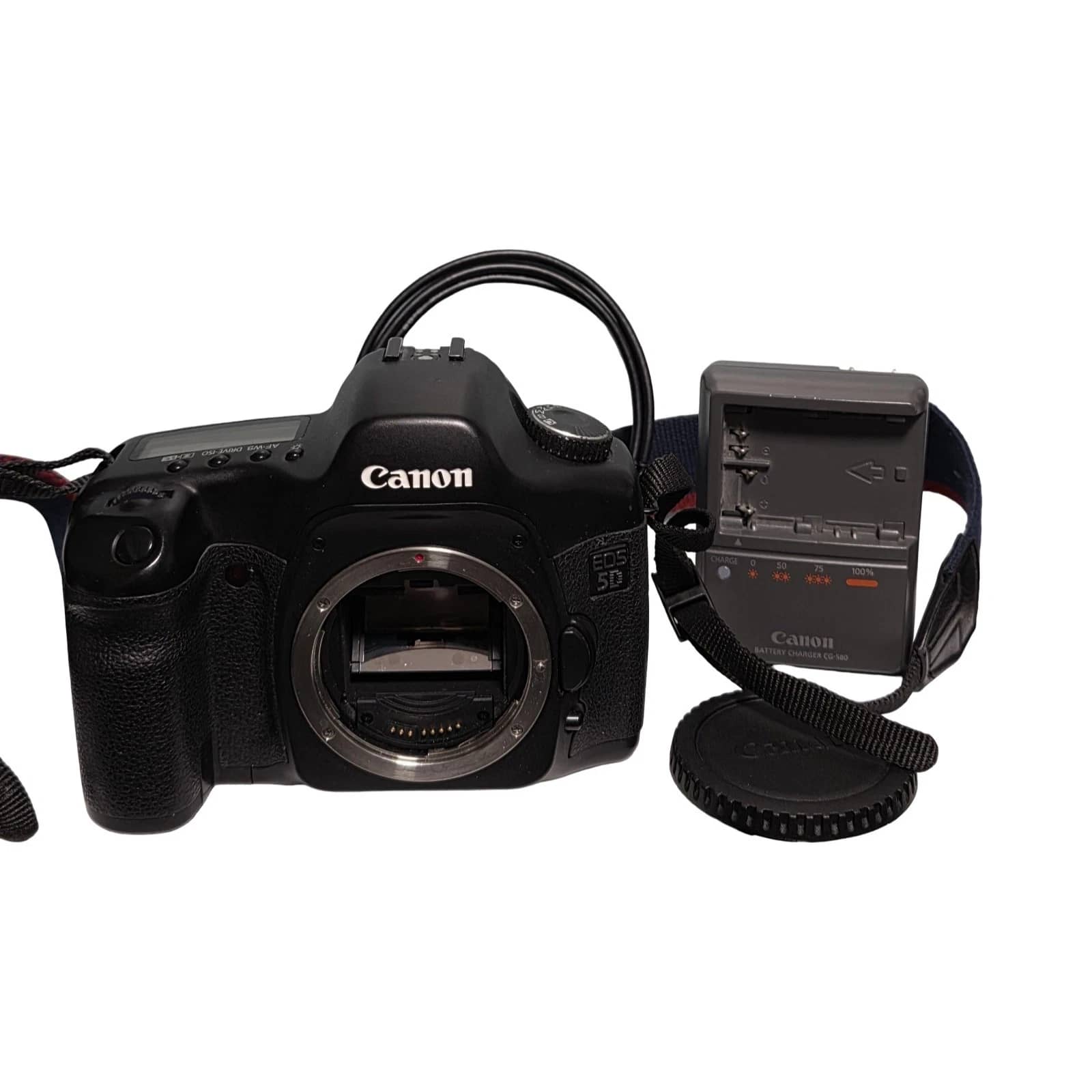 Canon EOS 5D Digital Cameras Black Body Only Refurbished - Excellent