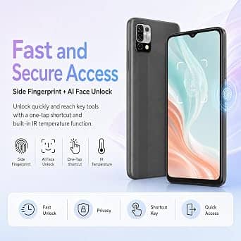 UMIDIGI Power 5 Cell Phones Black 64GB Unlocked New