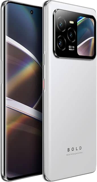 BLU BOLD N4 Cell Phones White 512GB Unlocked New